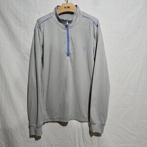 Johnnie-O JMKO1030 Lammie 1/4 Zip Prep-Formance Pullover - Alloy - sz M